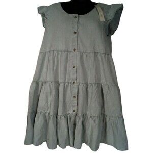 Women's She +Sky New With Tags Sleeveless Dress Light Blue Size Large